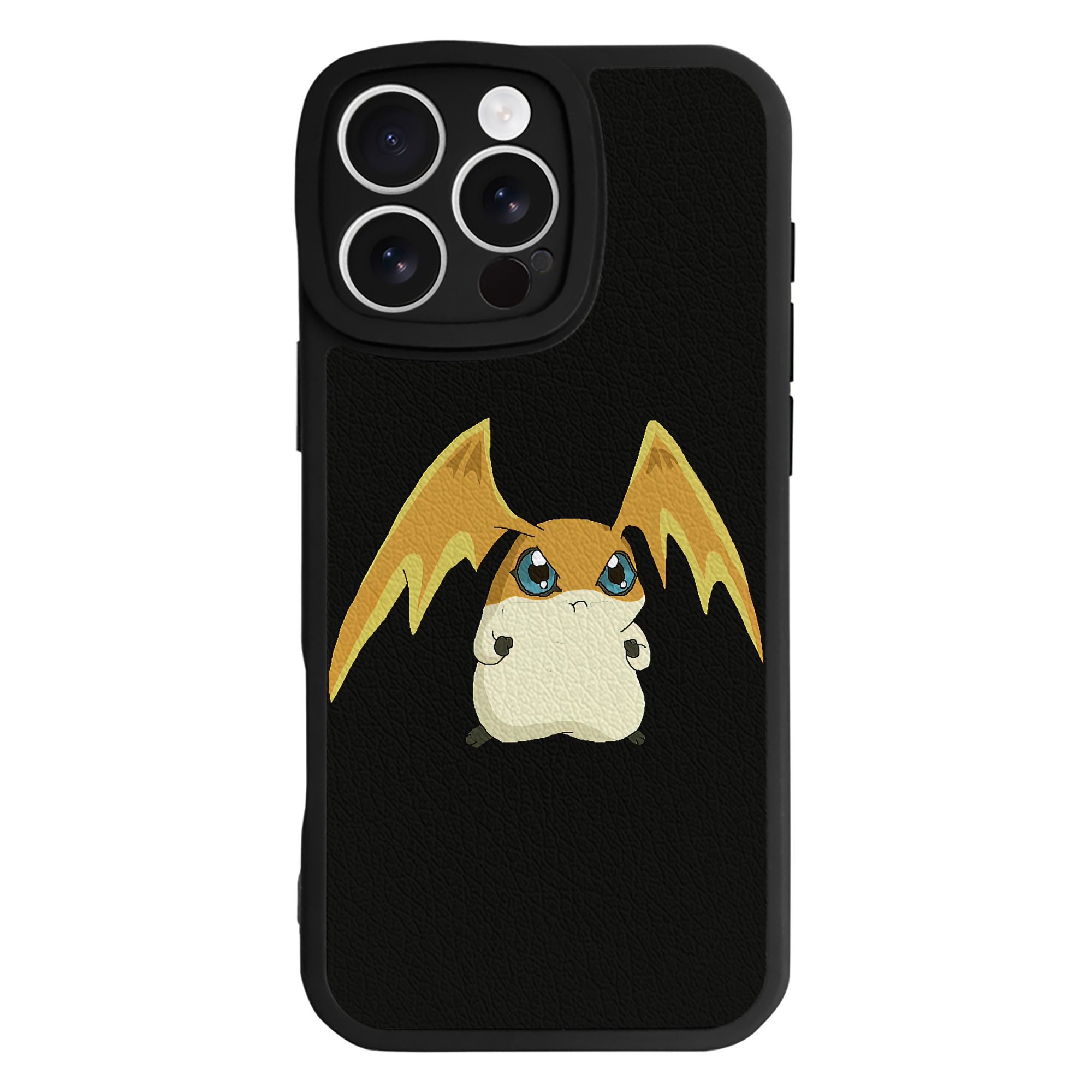 （画像用） Digimon デジタルモンスター/デジモン 【iPhone 16シリーズ対応】シリコンスマホケース（レザー調） 材質：シリコン
